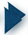 Аппликация "Треугольник" цв.джинса 3х3,5х3 см PRYM 925282