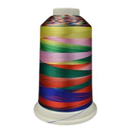 Нитки FuFu'S меланж вышивальные вискоза 5000 м (9500)