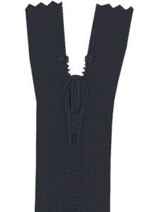 Молния витая 22см, неразъемная тип 3 (4,15мм), YKK 0561179/22 FKC-256 (075)